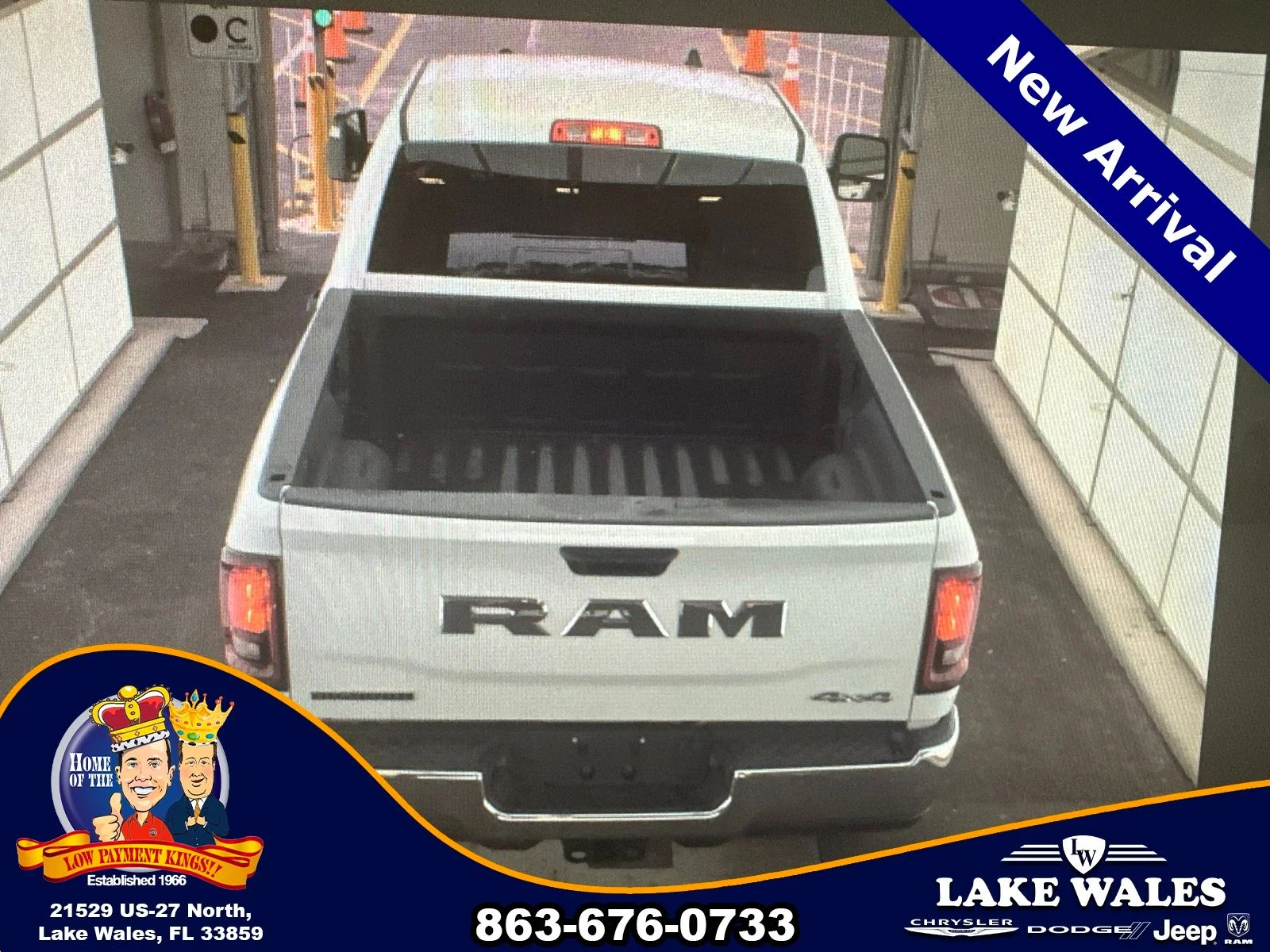 Certified Used 2025 White Ram Big Horn image 22