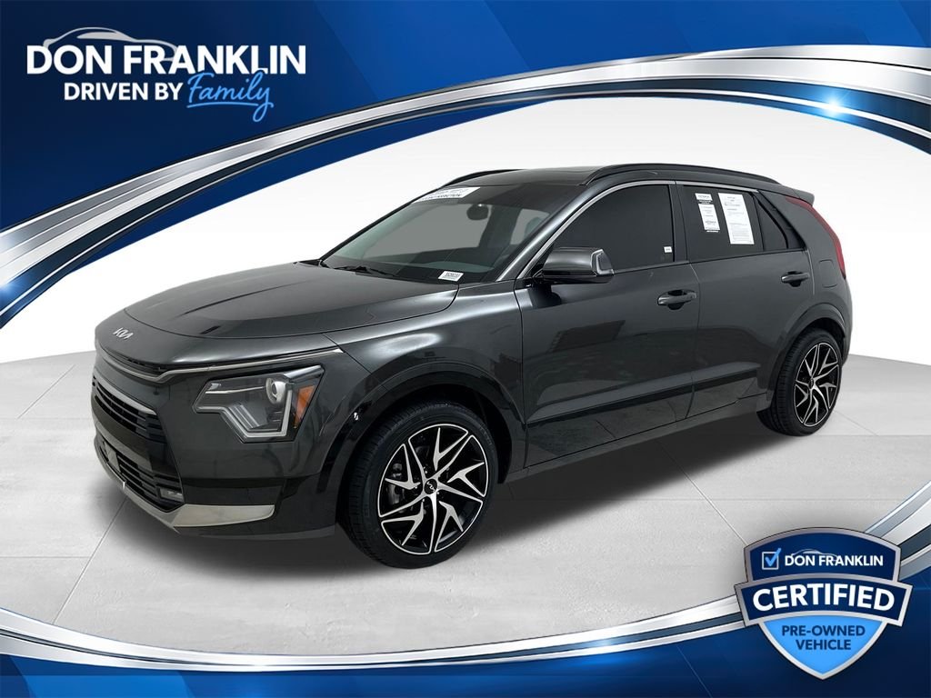 Certified Used 2025 Gray Kia EX Touring image 1