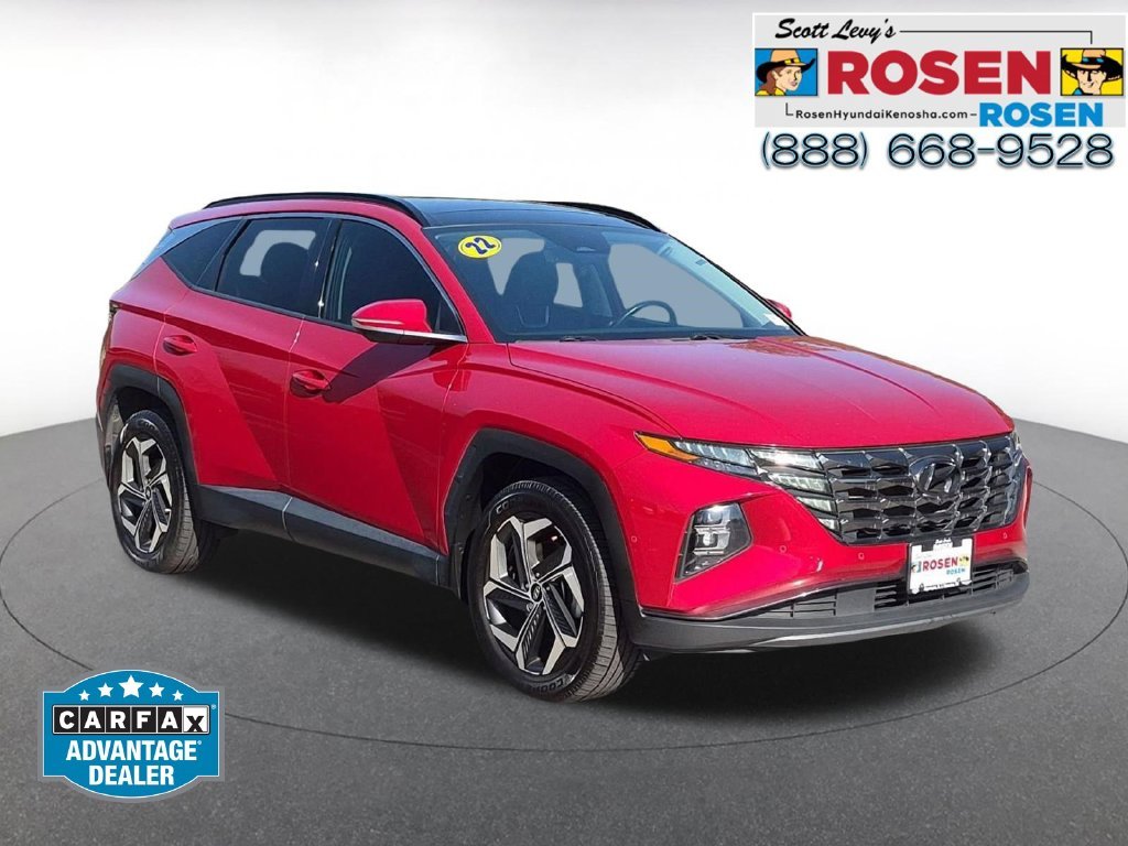 Used 2022 Red Hyundai Limited image 1