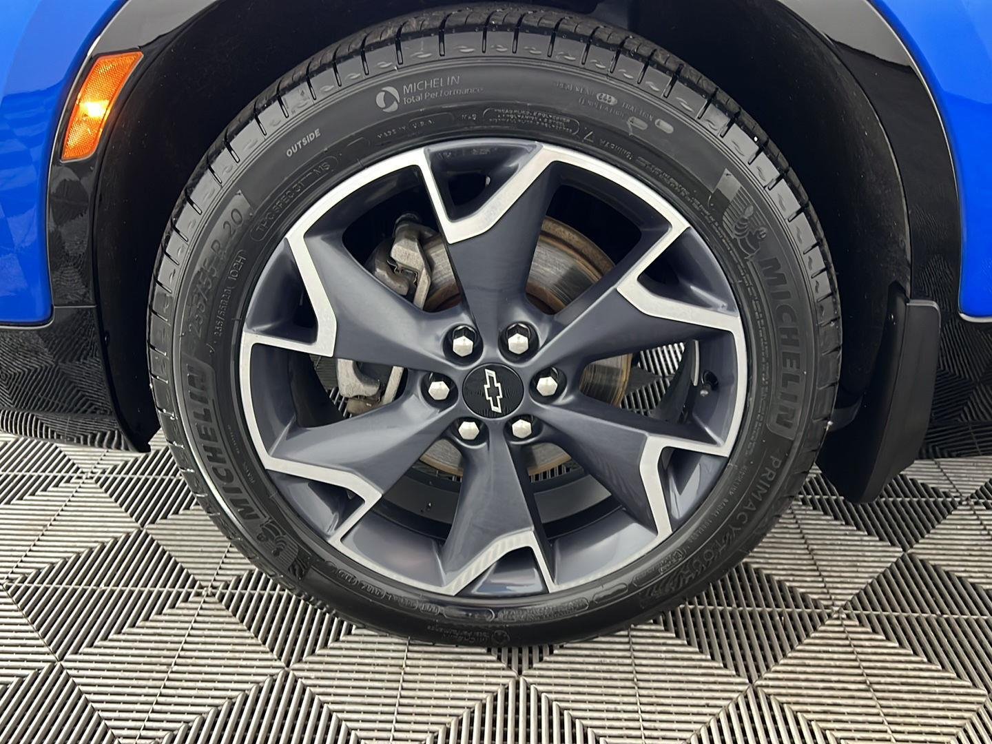 Used 2020 Bright Blue Metallic Chevrolet RS image 13