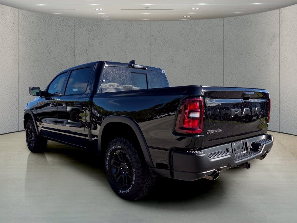 New 2027 Diamond Black Crystal Pearl-Coat Exterior Paint RAM Rebel image 8