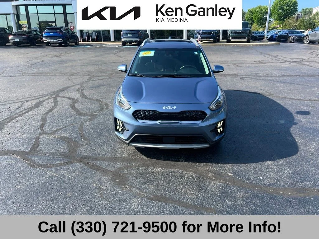 Certified Used 2022 Blue Kia EX Premium image 5