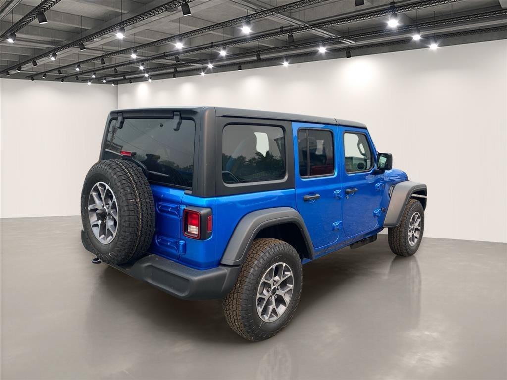 New 2026 Hydro Blue Pearl-Coat Exterior Paint Jeep Sport S image 4