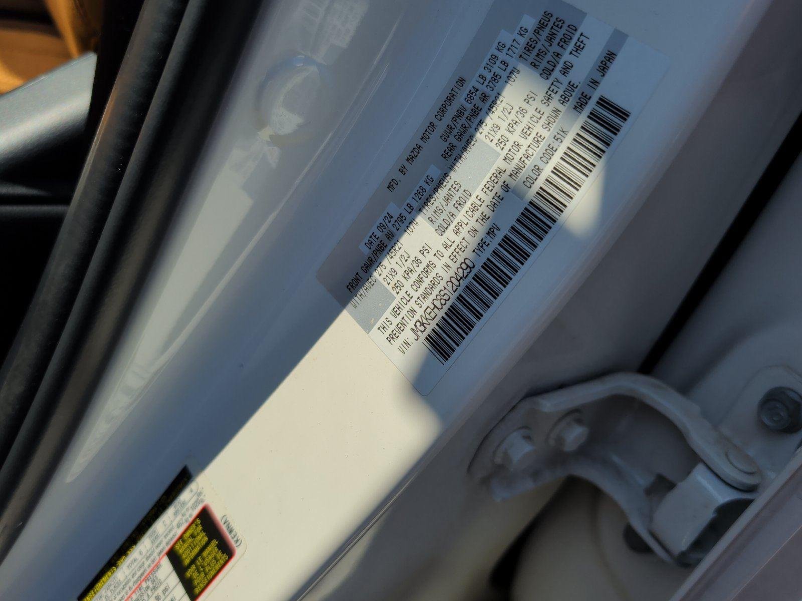 Used 2025 Rhodium White Premium Mazda S Premium Plus Package image 12