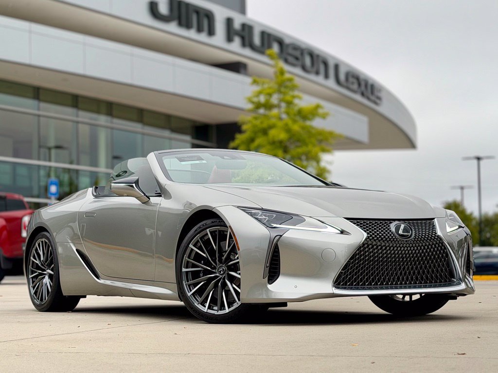 Lexus カフリンクス 2ペア シルバー パールホワイト Pre-Owned 2024 Lexus LC 500 2D Convertible in Columbia #LP9077