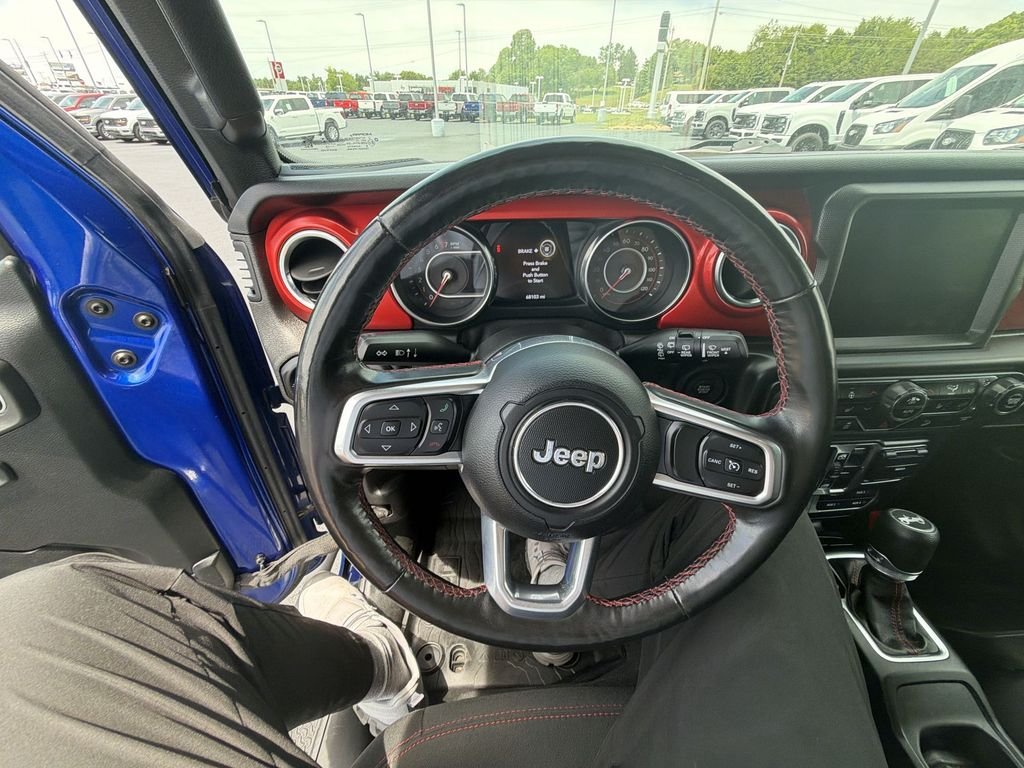 Used 2019 Blue Jeep Unlimited Rubicon image 19