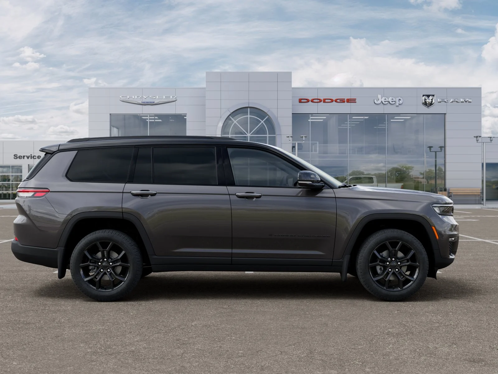 New 2025 Baltic Gray Metallic Clear-Coat Exterior Paint Jeep Limited image 21
