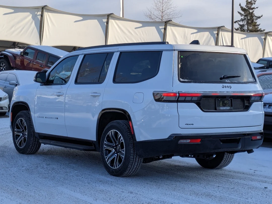 New 2026 White Jeep Grand Wagoneer - - 4x4 - Heavy Duty Trailer Tow - 8 Passenger Seating & More! image 6