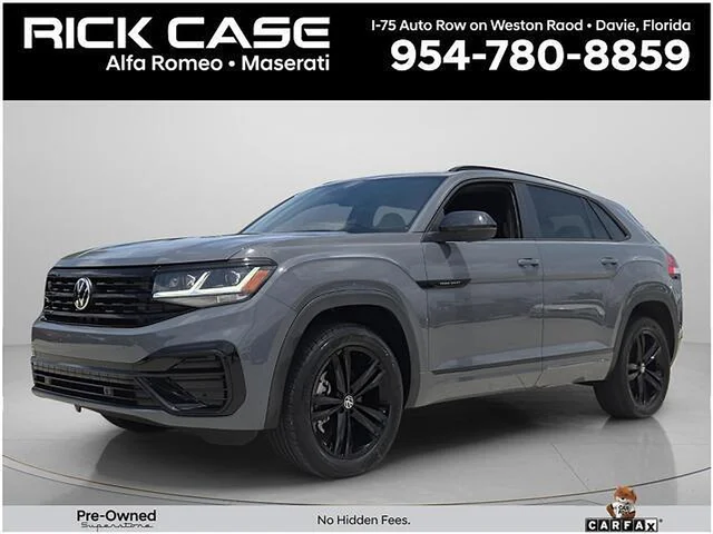 2023 Volkswagen Atlas Cross Sport 2.0T SEL R-Line Black