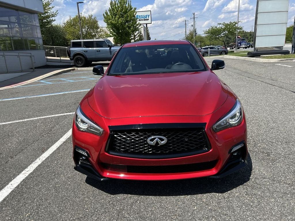 Certified Used 2024 Red INFINITI Red Sport 400 image 3