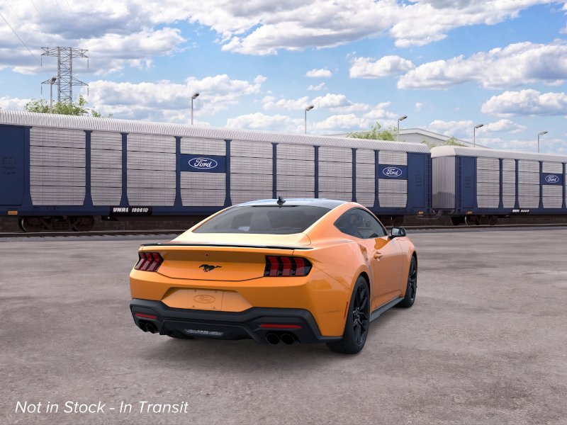 New 2026 Orange Fury Metallic Tri-coat Ford EcoBoost® Premium Fastback image 8