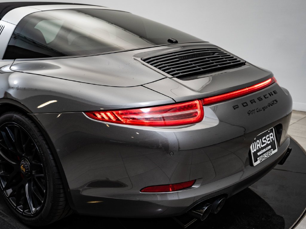 Certified Used 2016 Agate Gray Metallic Porsche Targa 4 GTS image 21