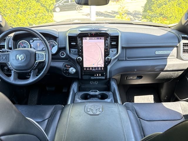 Used 2025 Diamond Black Crystal Pearlcoat Ram Laramie image 8
