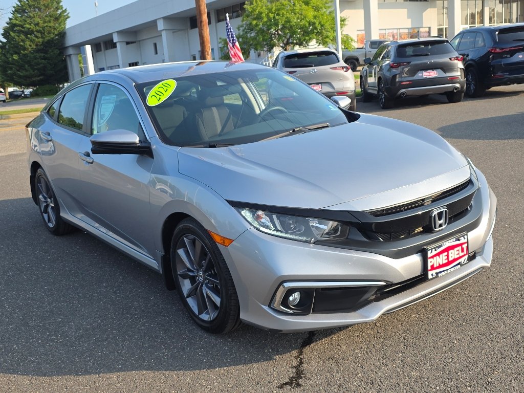Certified Used 2020 Sonic Gray Pearl Honda EX image 9