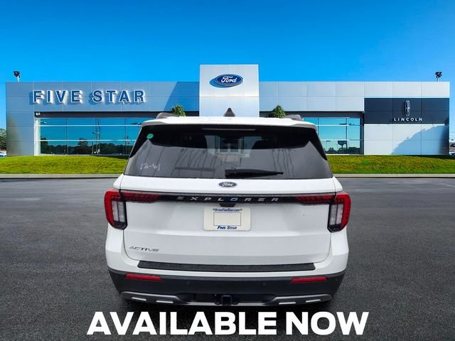 New 2026 Star White Metallic Tri-Coat Ford Active image 6