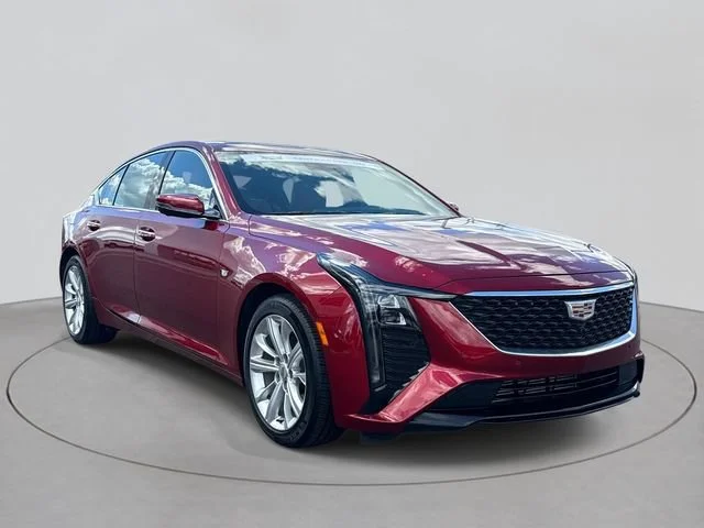 Certified Used 2025 Radiant Red Tintcoat Cadillac Premium Luxury image 3