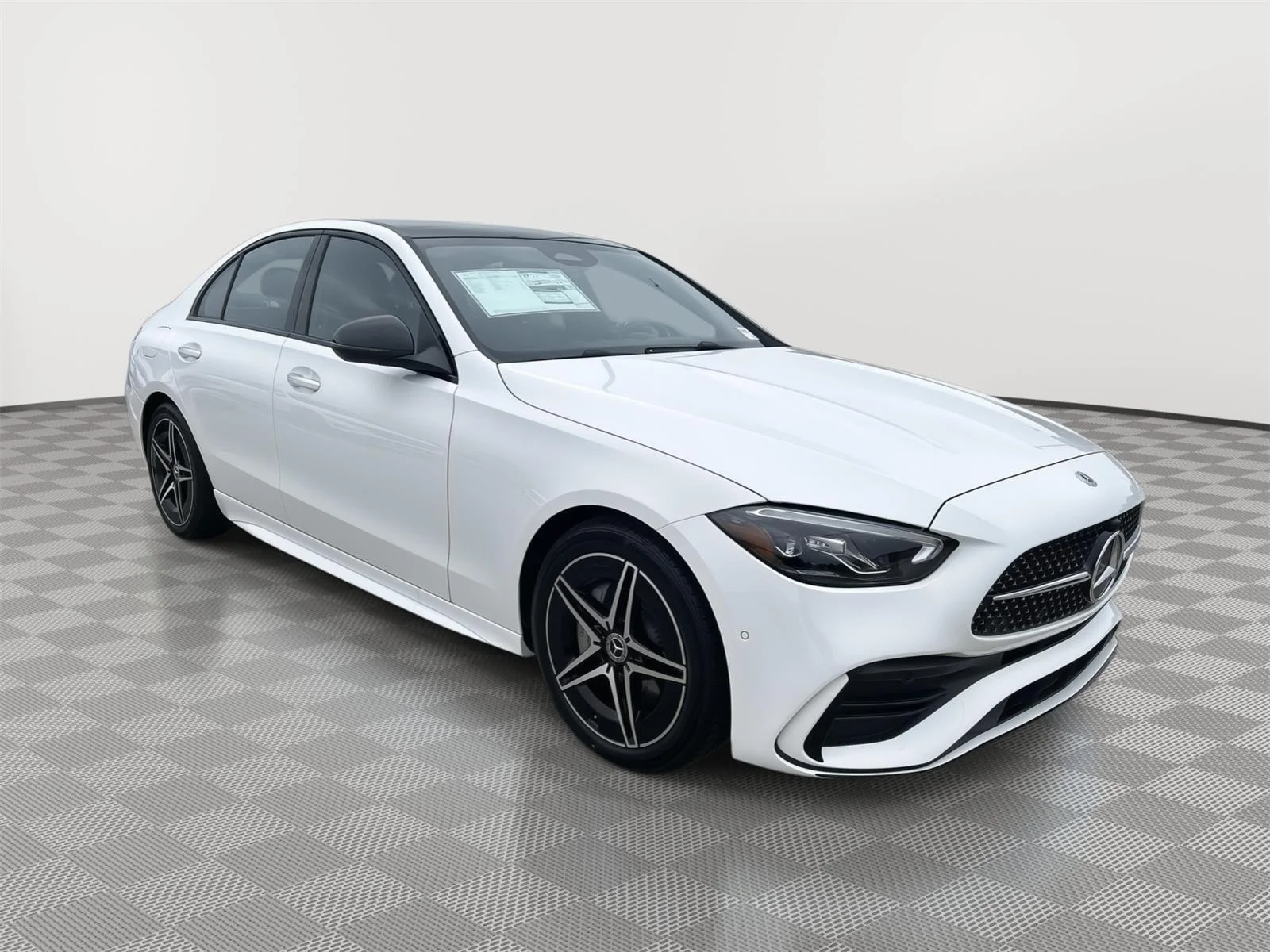 New 2026 Polar White Mercedes-Benz C 300 image 1