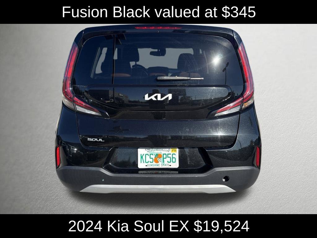 Used 2024 Black Kia EX image 4