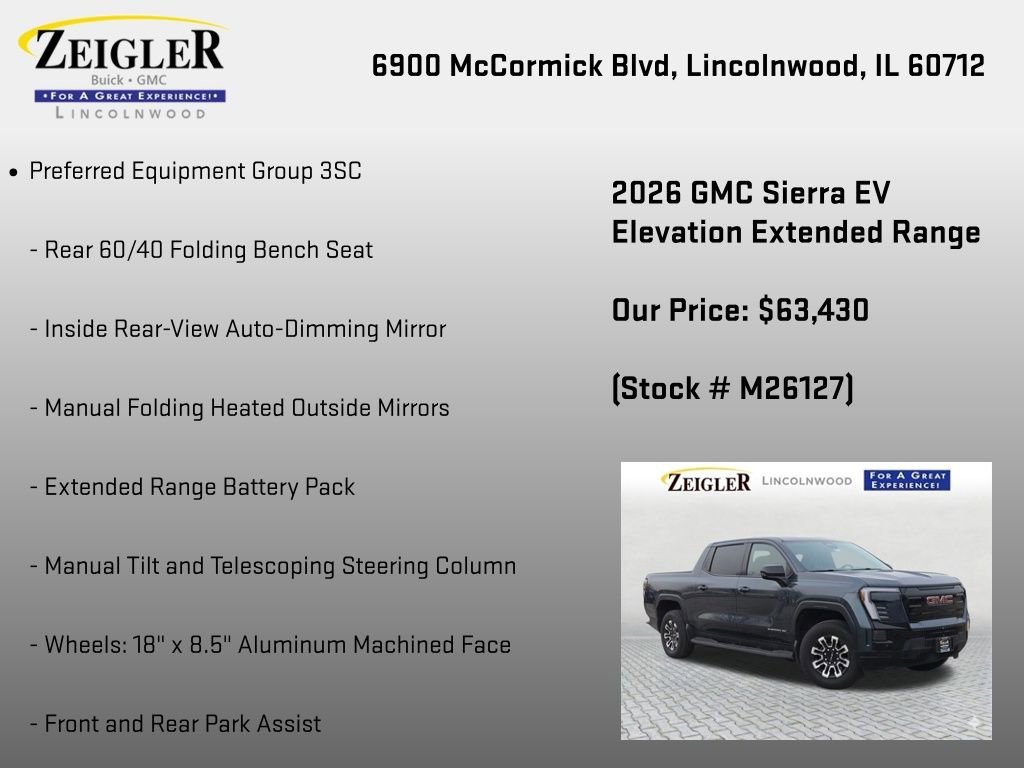 2026 GMC Sierra EV Elevation - Photo 6