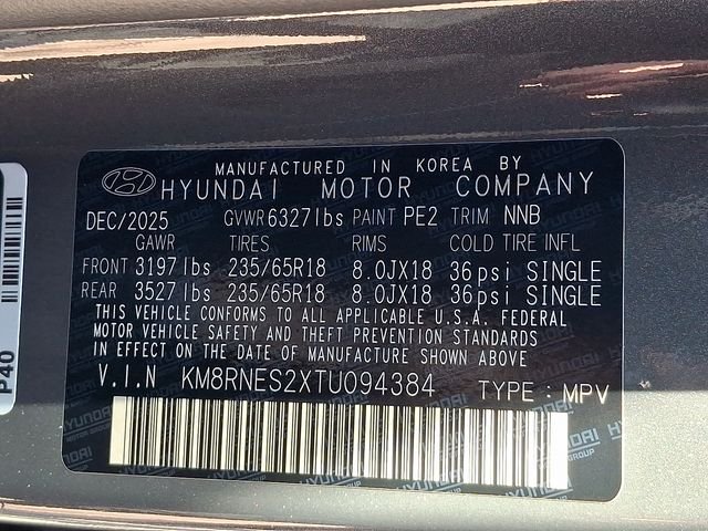 New 2026 Gray Hyundai SEL Premium image 21