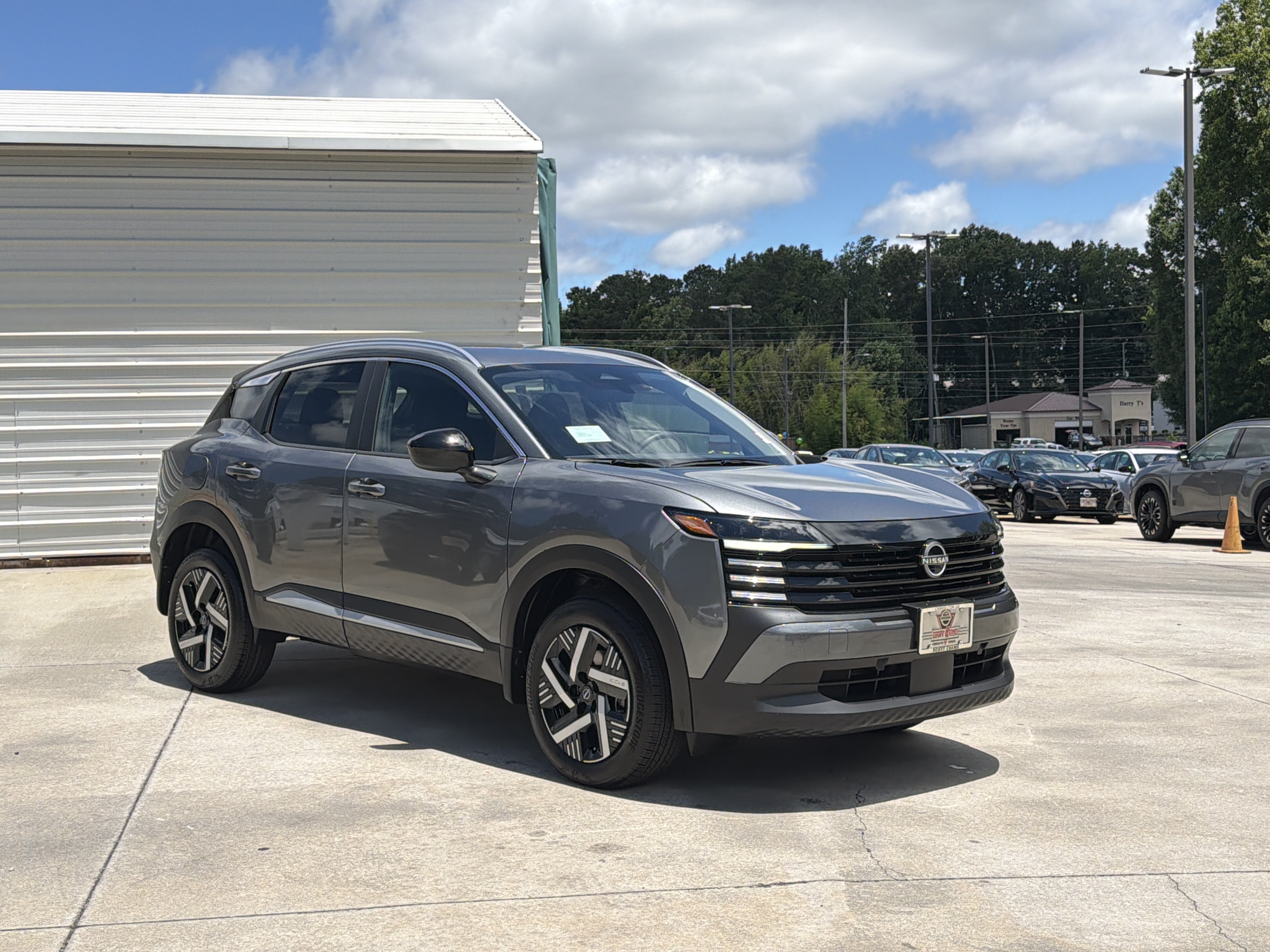 New 2026 Gun Metallic Nissan SV image 2