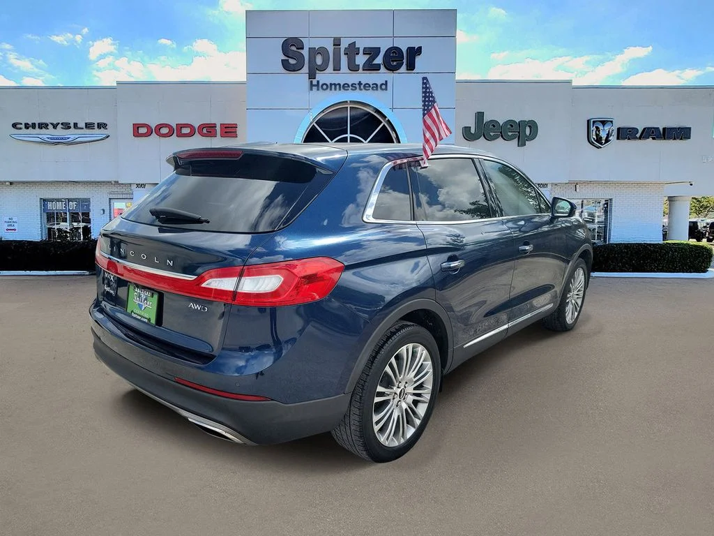 Used 2017 Lincoln MKX Reserve with VIN 2LMPJ8LR9HBL32999 for sale in Homestead, FL