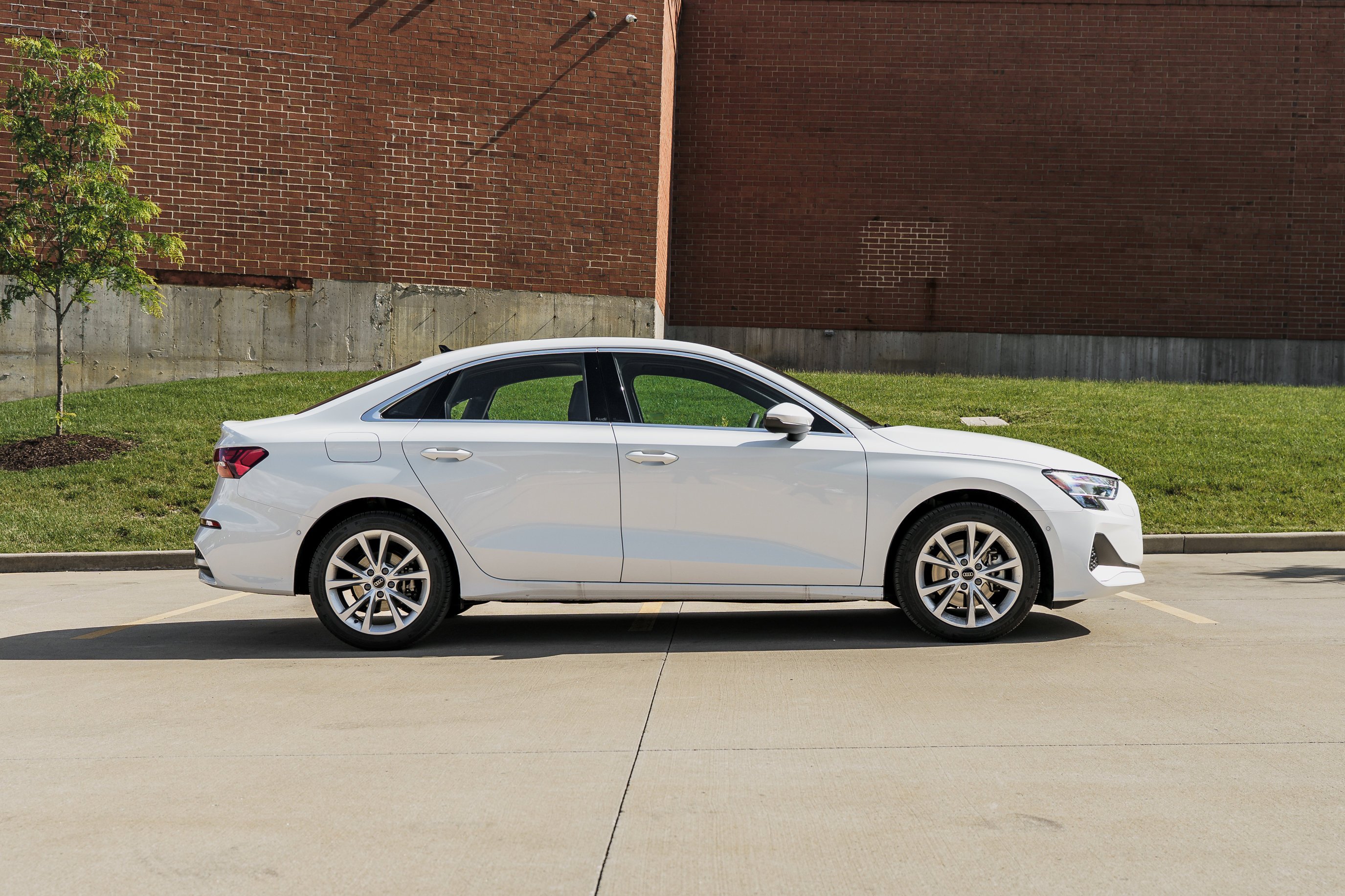 Certified Used 2026 Glacier White Metallic Audi Premium image 3
