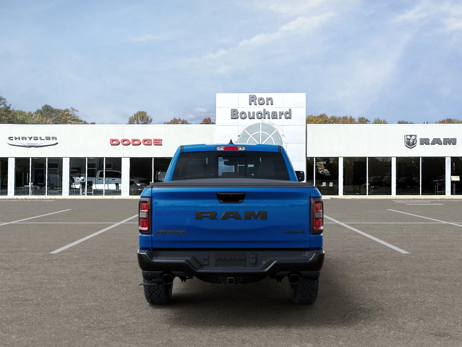 New 2026 Hydro Blue Pearl-Coat Exterior Paint RAM Rebel image 33