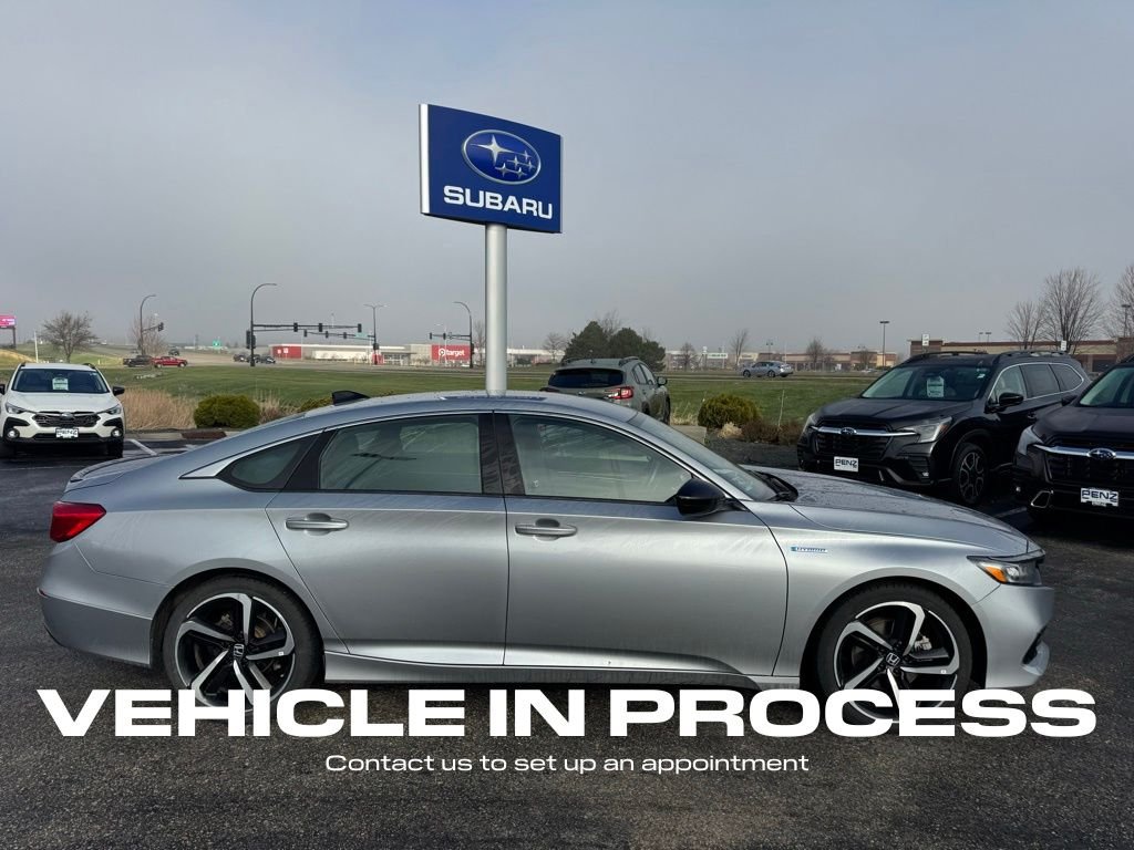 Used 2022 Honda Accord Hybrid Sport with VIN 1HGCV3F20NA016632 for sale in Rochester, Minnesota