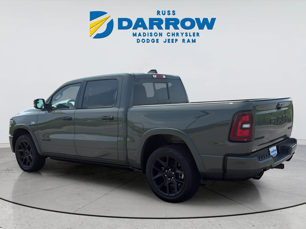 New 2026 Serrano Green Metallic RAM Laramie image 3