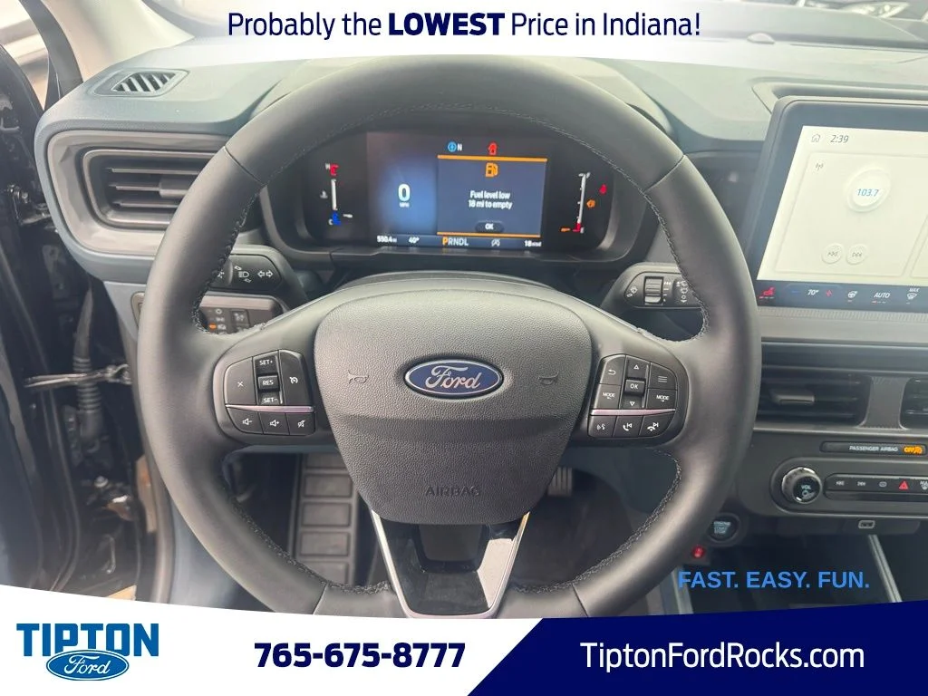 New 2025 Shadow Black Ford XLT image 7