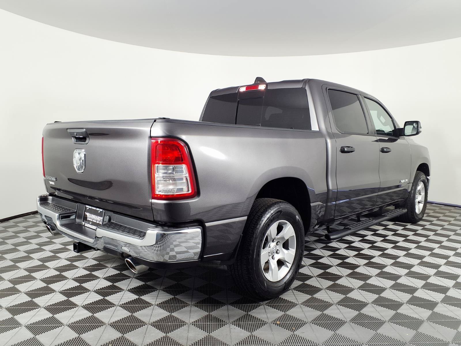 Used 2024 Granite Crystal Metallic Clearcoat Ram Big Horn image 4