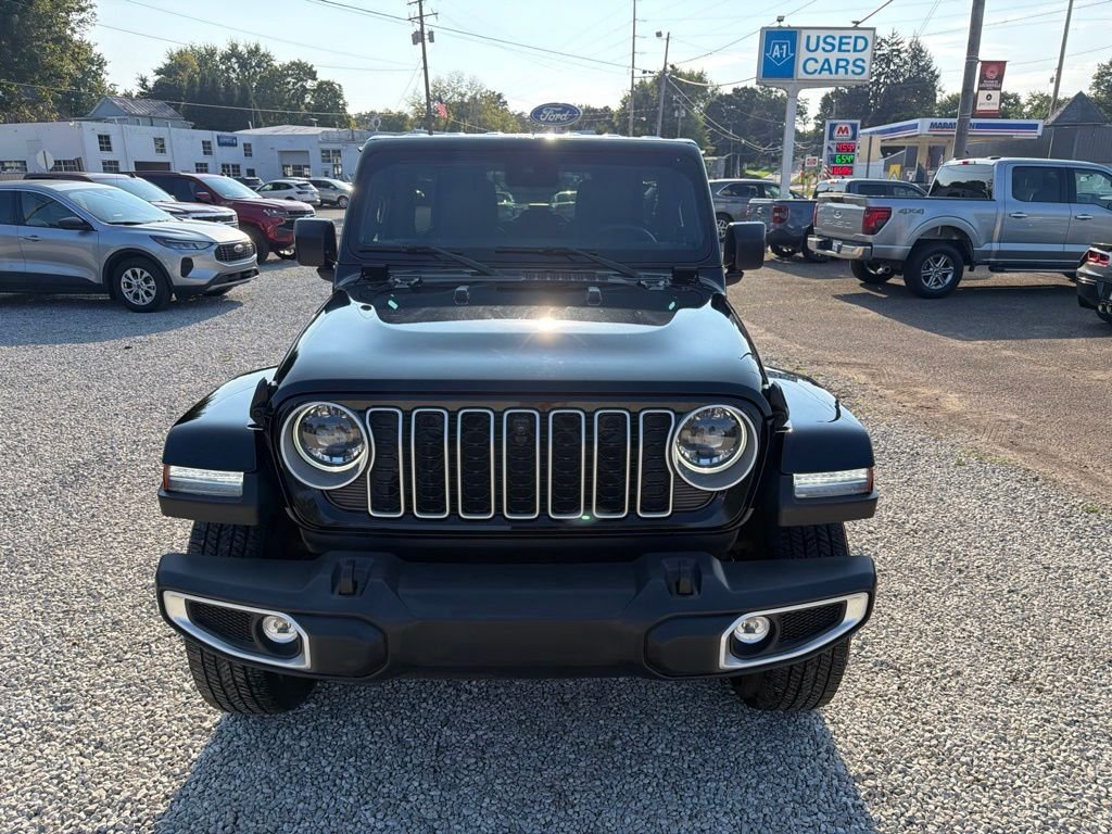 Used 2024 Black Jeep Sahara image 2