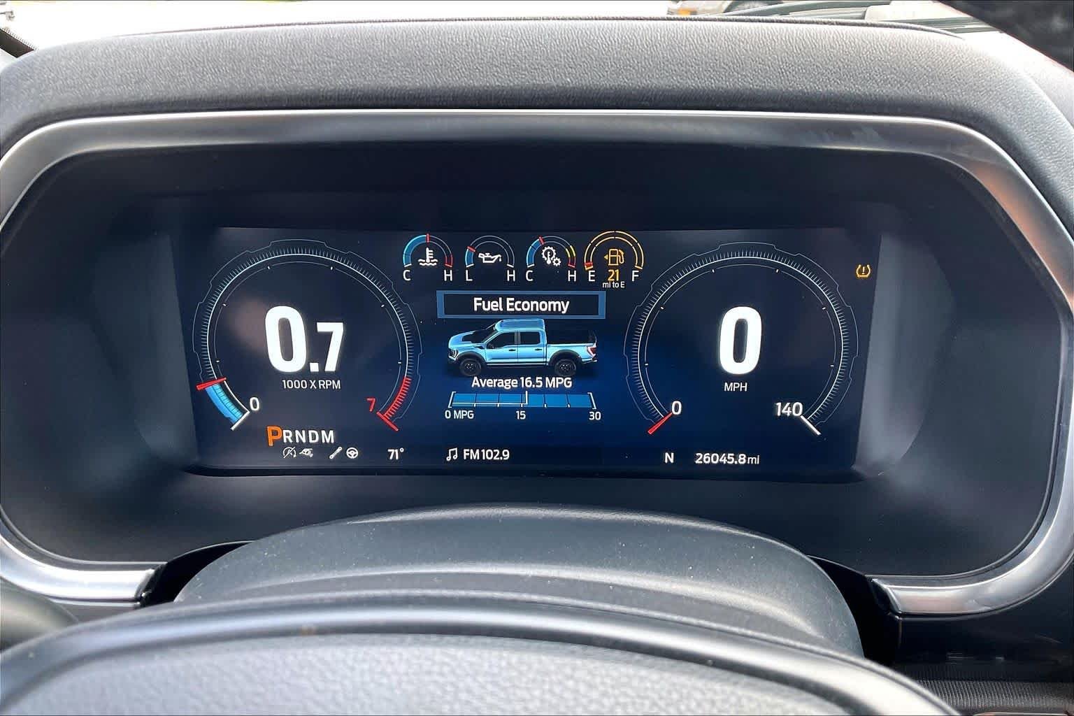 Used 2023 Azure Gray Metallic Tri-Coat Ford Raptor image 25