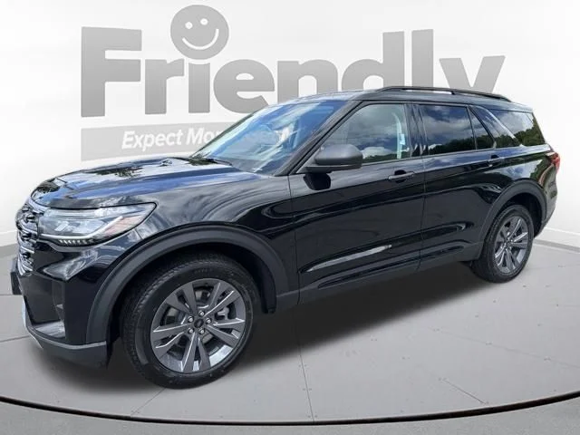 New 2026 Agate Black Metallic Ford Active image 2