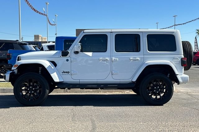 Certified Used 2023 White Jeep Sahara 4xe image 11