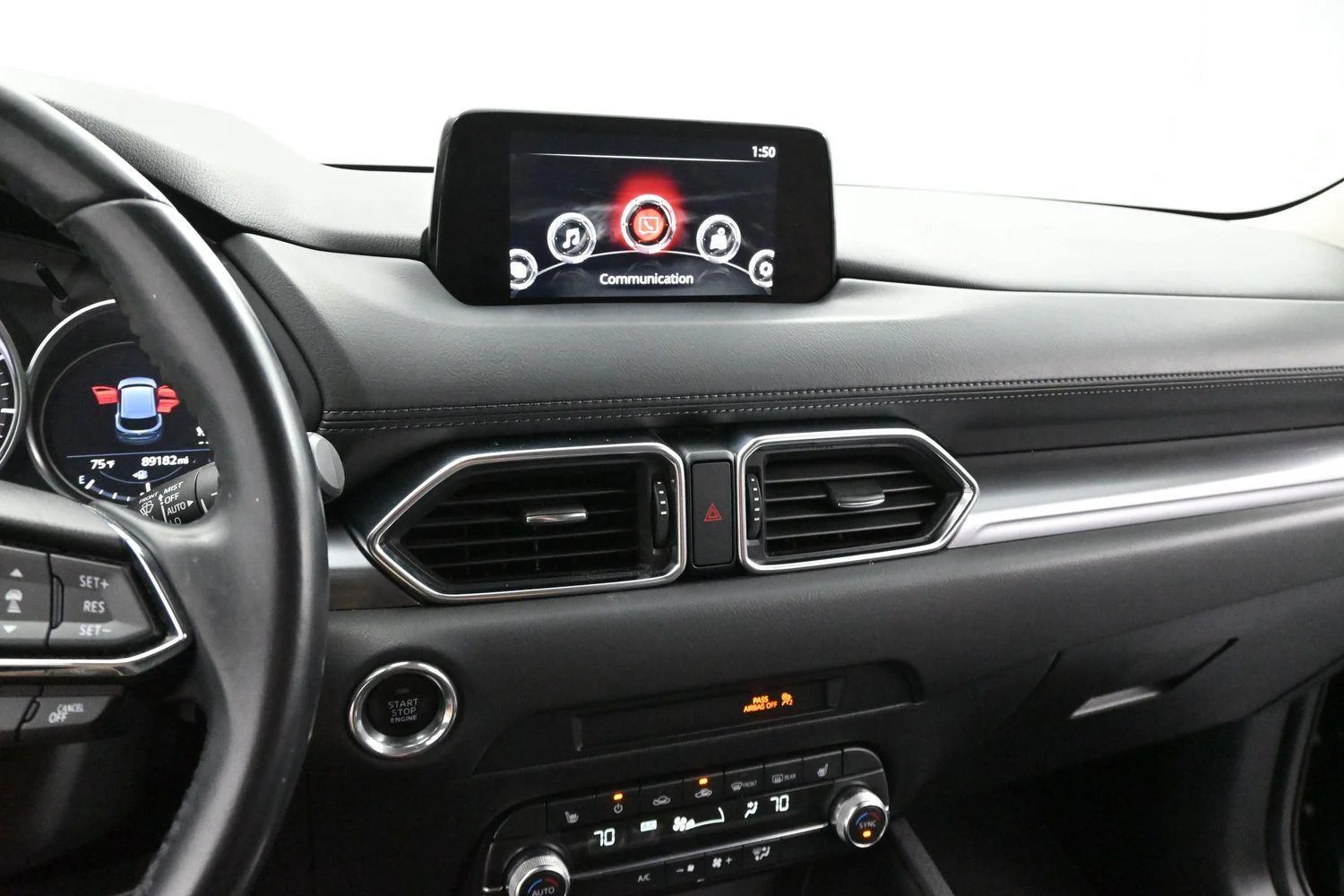 Used 2020 Jet Black Mica Mazda Touring image 17
