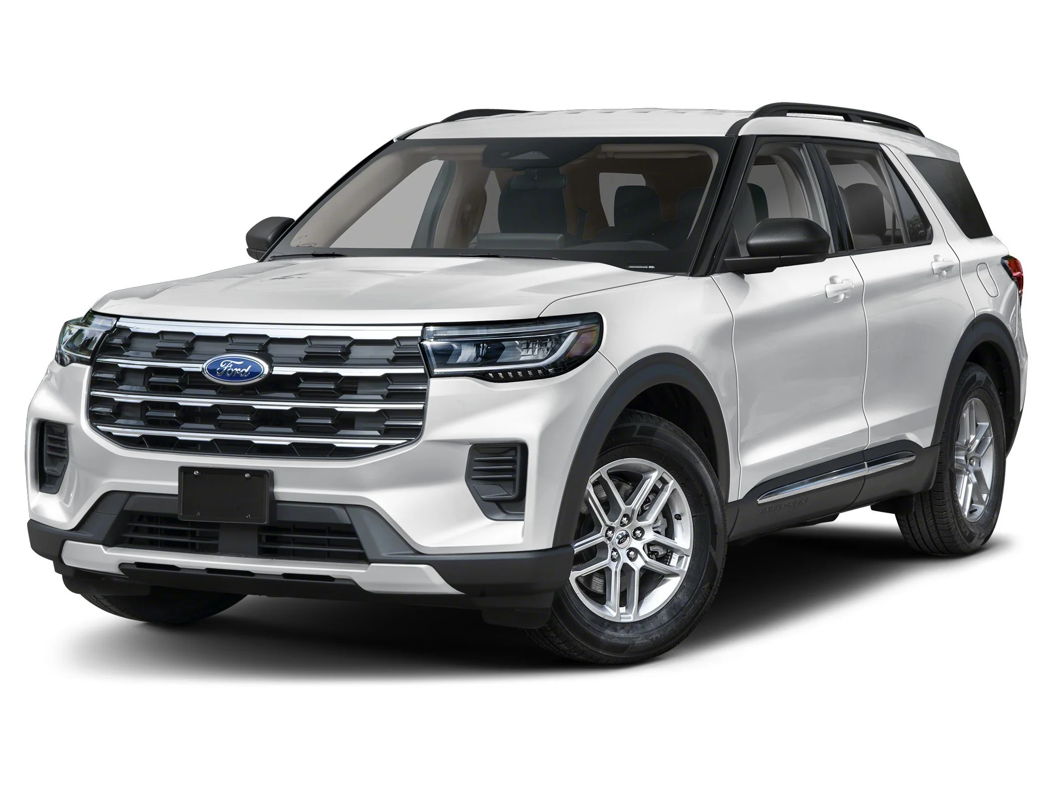 New 2026 Space White Metallic Ford Active image 1
