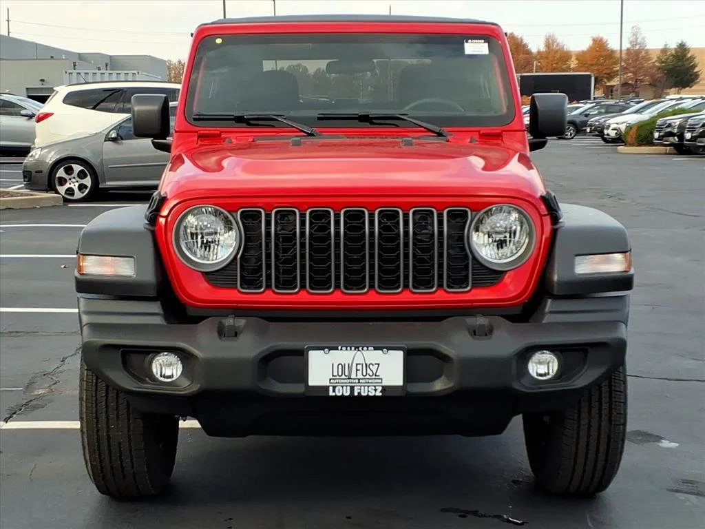 New 2026 Firecracker Red Clear-Coat Exterior Paint Jeep Sport image 24