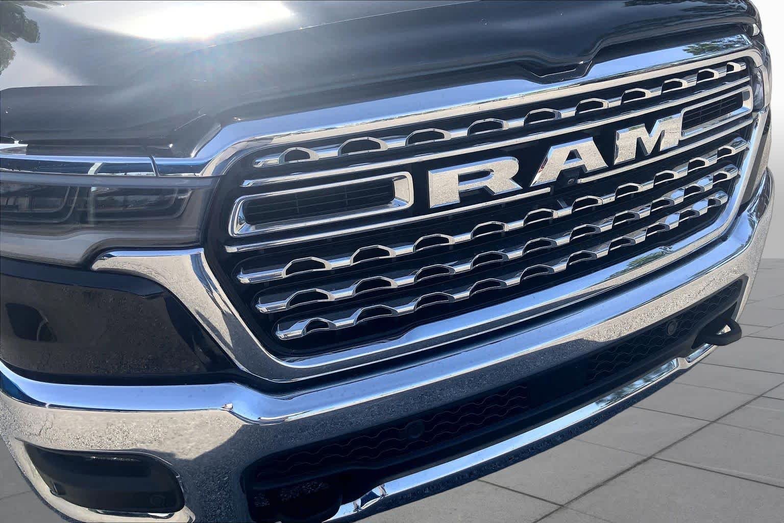 Used 2025 Diamond Black Crystal Pearlcoat Ram Longhorn image 30