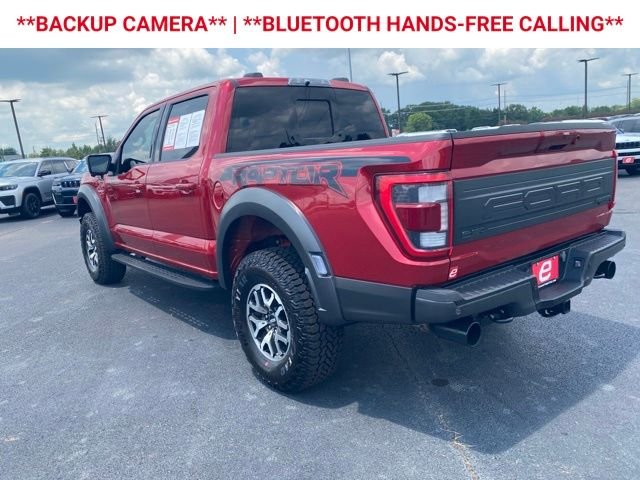 Used 2023 Rapid Red Metallic Tinted Clearcoat Ford Raptor image 6