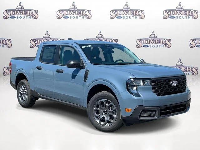 New 2026 Azure Gray Metallic Tri-Coat Ford XLT image 1