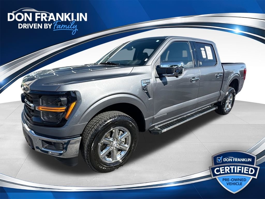Used 2024 Gray Ford XLT image 1