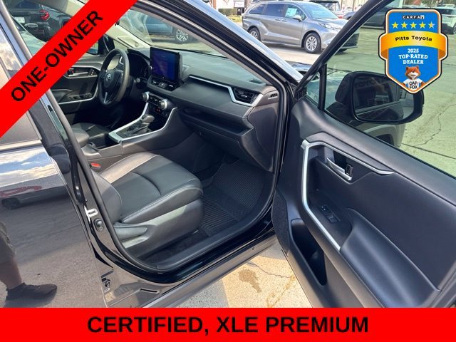 Certified Used 2025 Black Toyota XLE Premium image 12
