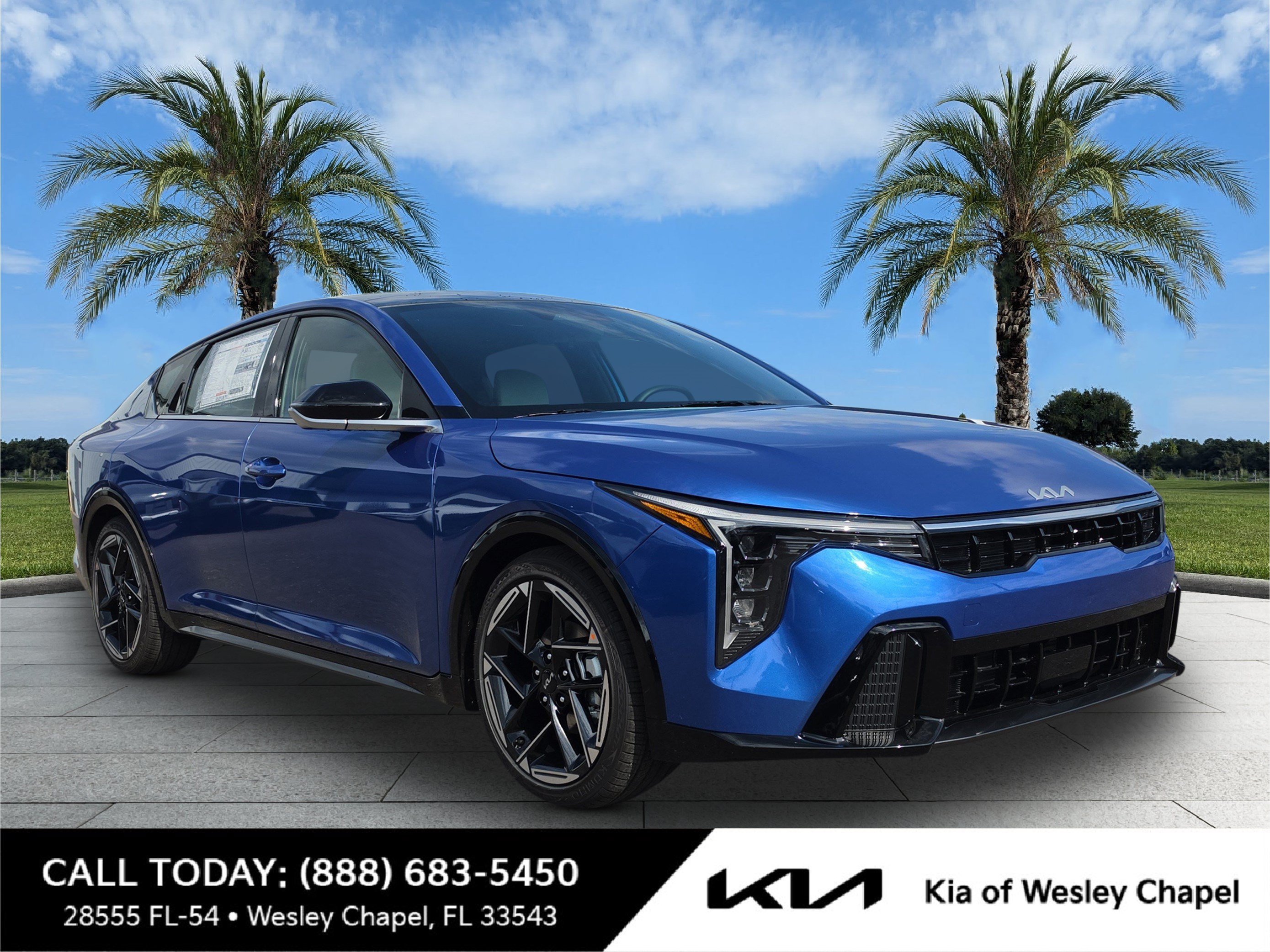 New 2026 Wave Blue Kia GT-Line image 1
