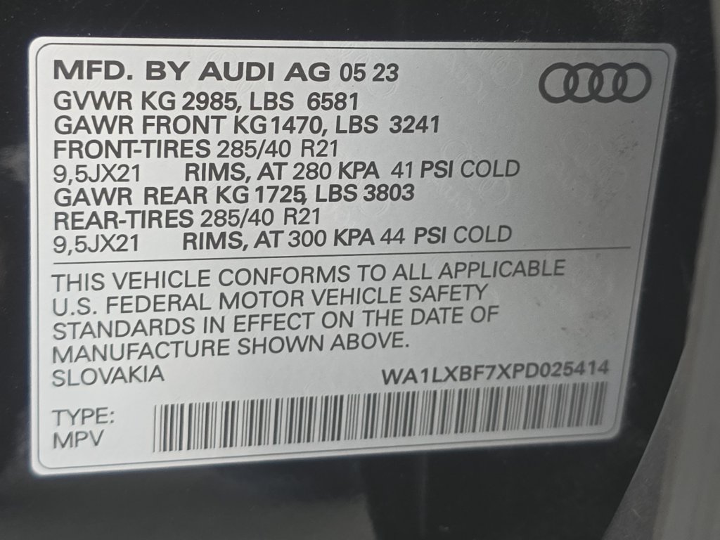 Used 2023 Black Audi 55 Premium Plus image 30