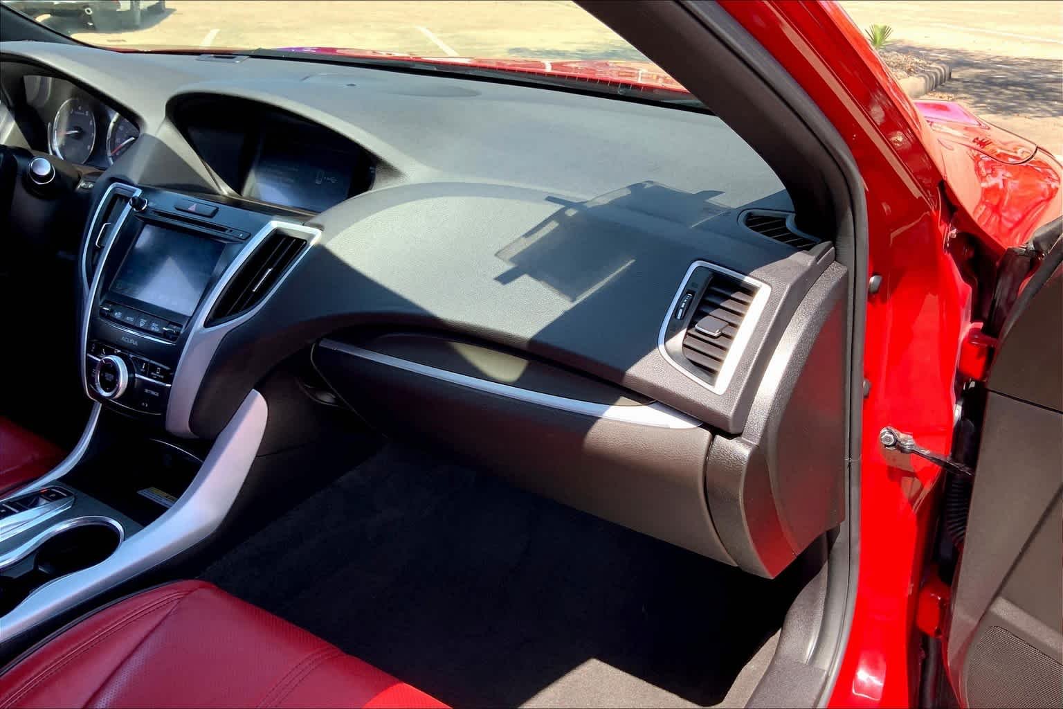 Used 2019 San Marino Red Acura w/A-Spec Pkg Red Leather image 18
