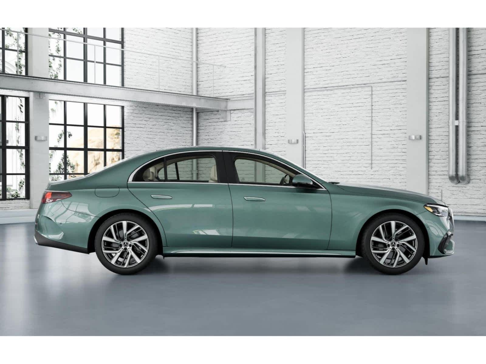 New 2026 Verde Silver Metallic Mercedes-Benz E 350 image 2