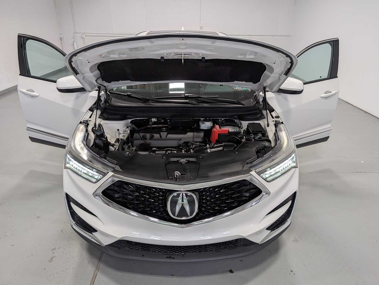 Certified Used 2021 Platinum White Pearl Acura w/Technology Package image 13
