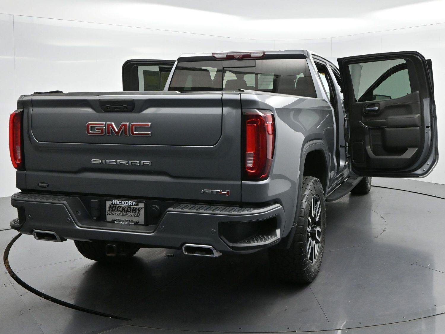 Used 2021 Satin Steel Metallic GMC AT4 image 46